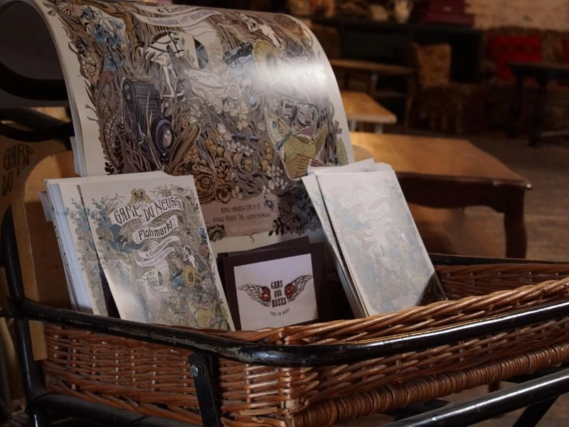 format carte de visite flyer dépliant