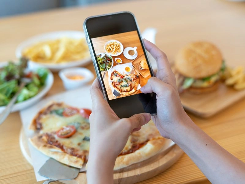 prendre photos Instagram soi-même