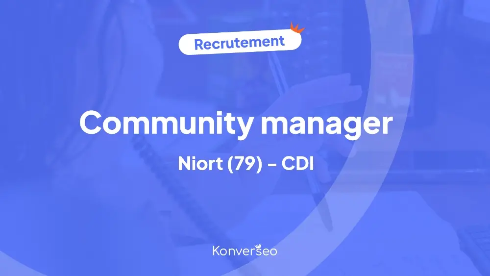 Community manager niort